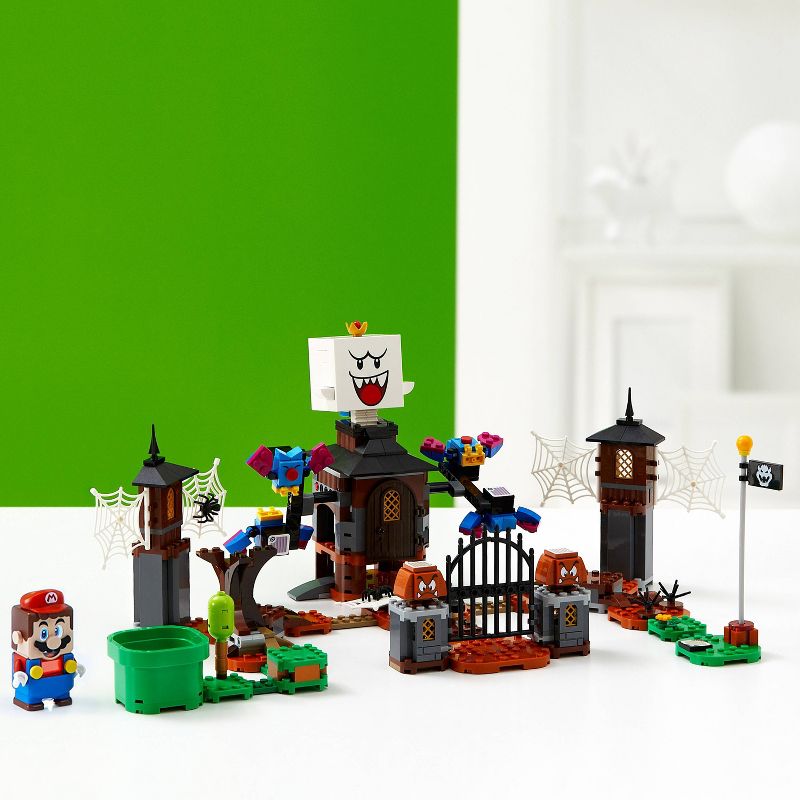 LEGO Super Mario King Boo and the Haunted Yard Expansion Set Collectible Toy for Kids 71377