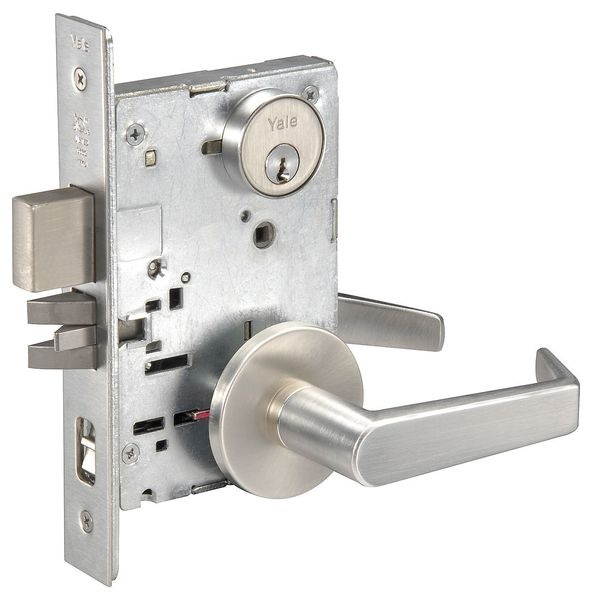 YALE AUR8867FL x 626 Lever Lockset,Mechanical,Entrance