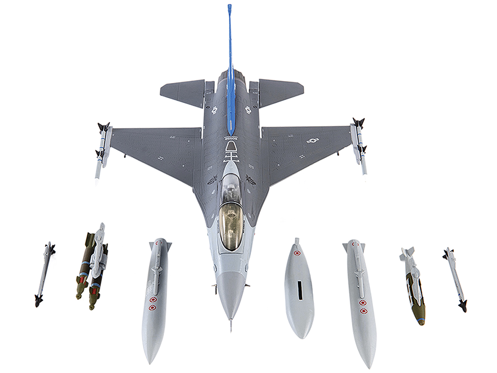 Lockheed Martin F-16C Fighting Falcon Fighter Aircraft "Viper Demo Team" (2021) United States Air Force 1/144 Diecast Model by JC Wings