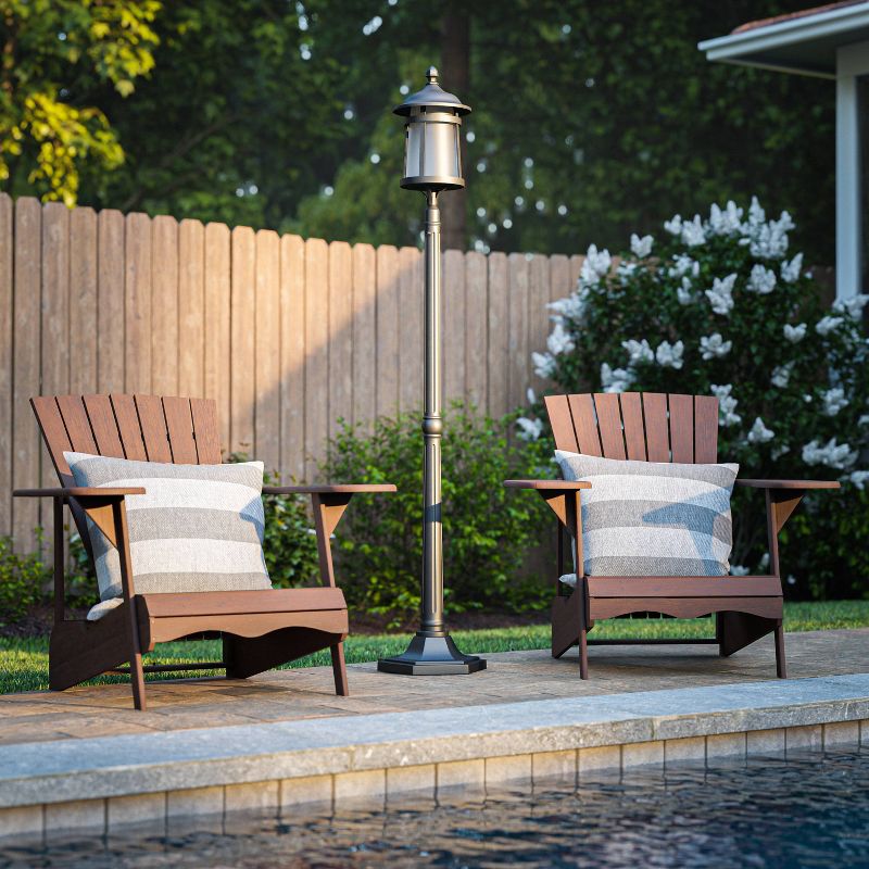 Outdoor Lantern Kenroy Black Aluminum