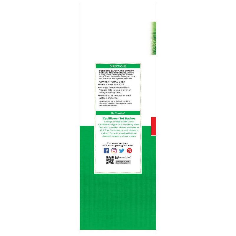 Green Giant Veggie Tots Frozen Cauliflower - 16oz