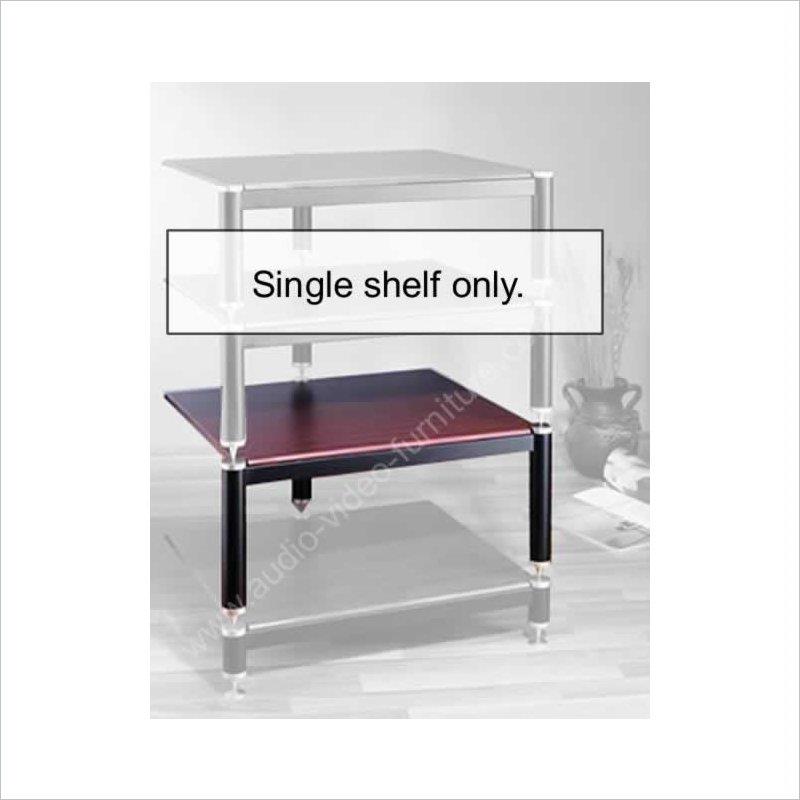 VTI Manufacturing BL304BO-03 3 Black Capspike Black Poles 1 Oak Shelf 9 in. High Additional Shelf