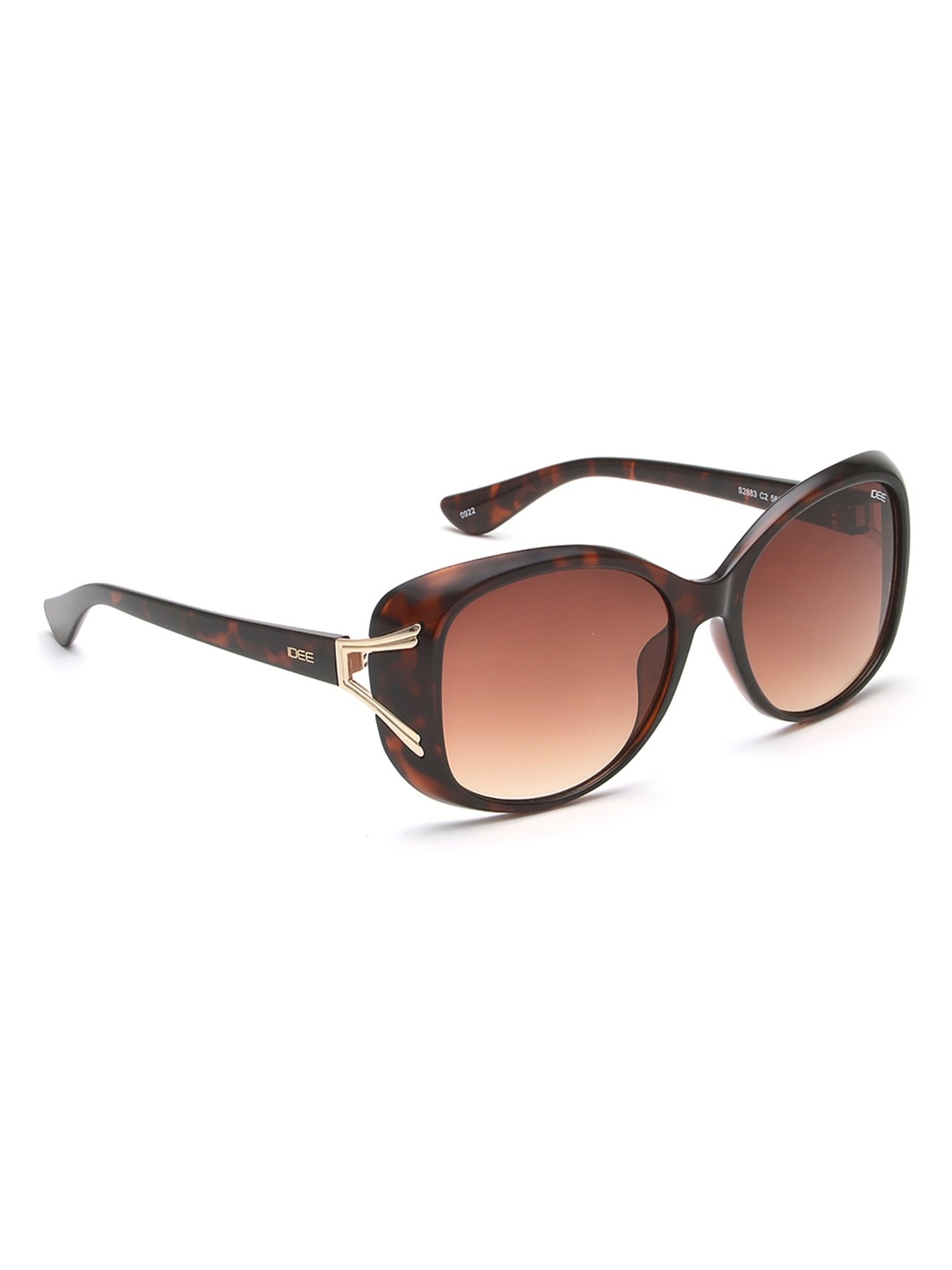 IDEE Brown Square Sunglasses for Women