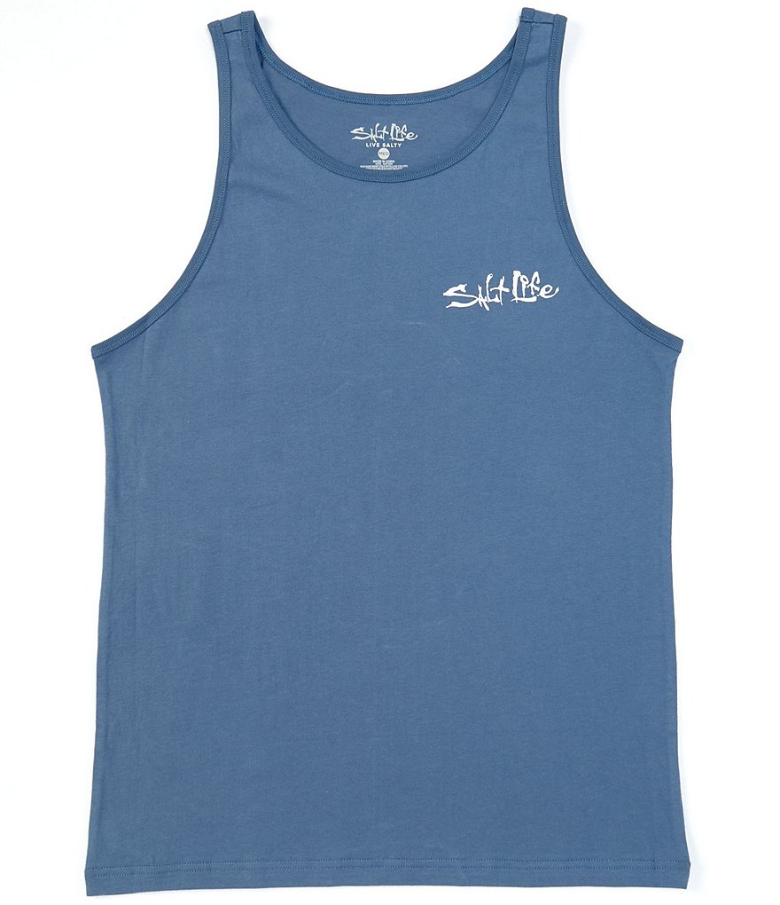 Salt Life Sleeveless Amerishield Graphic Tank Top