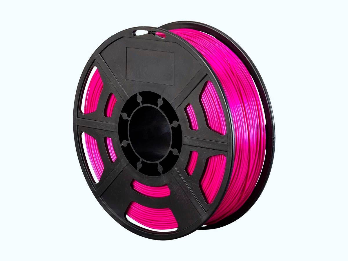 Monoprice Hi-Gloss 3D Printer Filament PLA 1.75mm - 1kg/spool - Violet, Works With All PLA Compatible 3D Printers