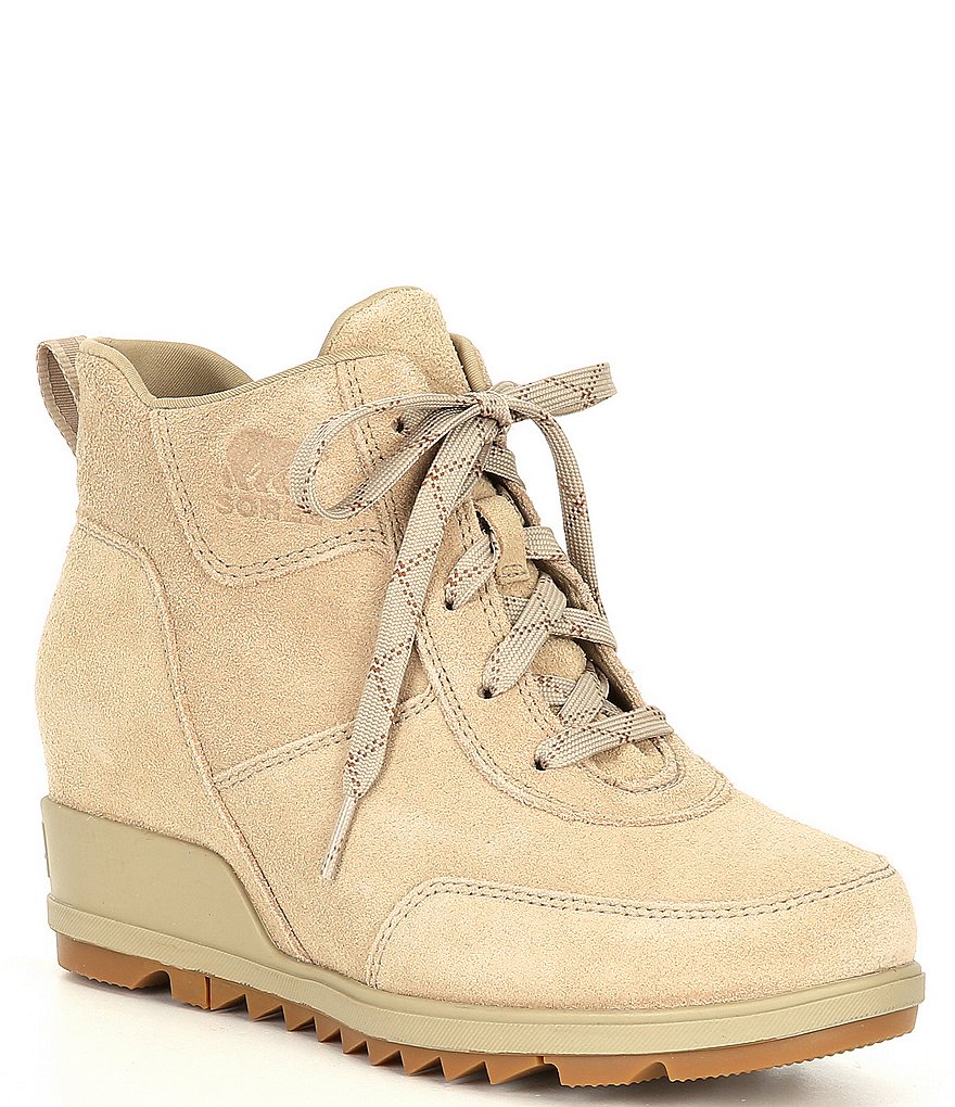 Sorel Evie Sport Lace Waterproof Wedge Booties