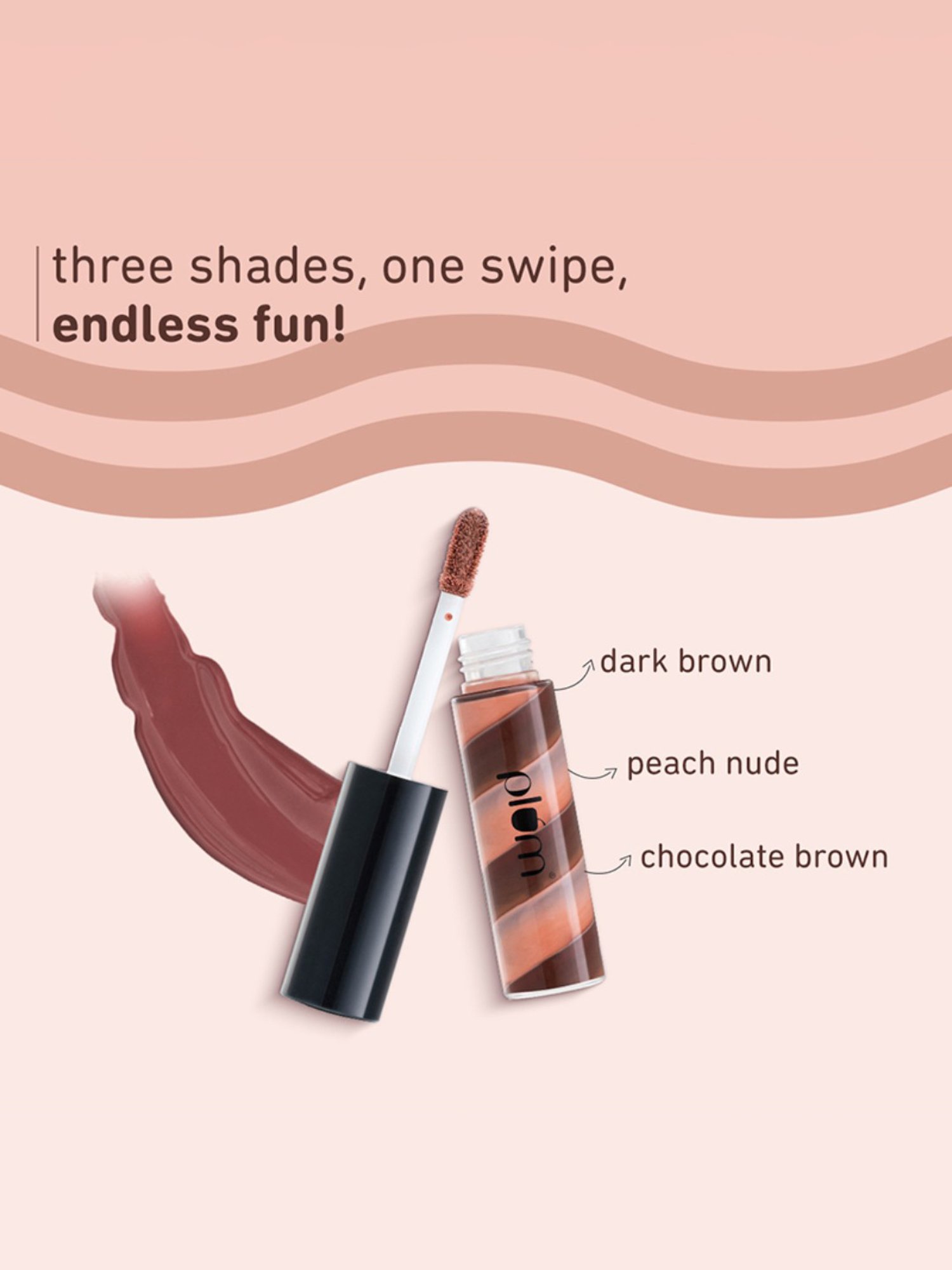 Plum Soft Swirl Lip Gloss 126 Mississippi Mud - 6 ml