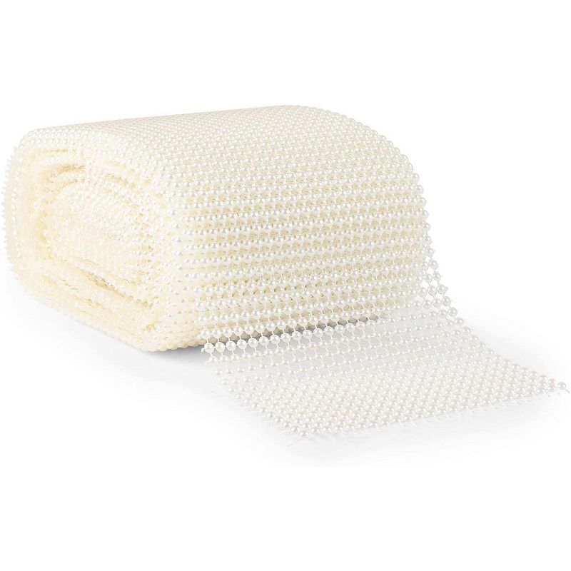 Kurt S. Adler Gold Elegant Fleur De Lis Wired Craft Ribbon 4.25" x 5 Yards