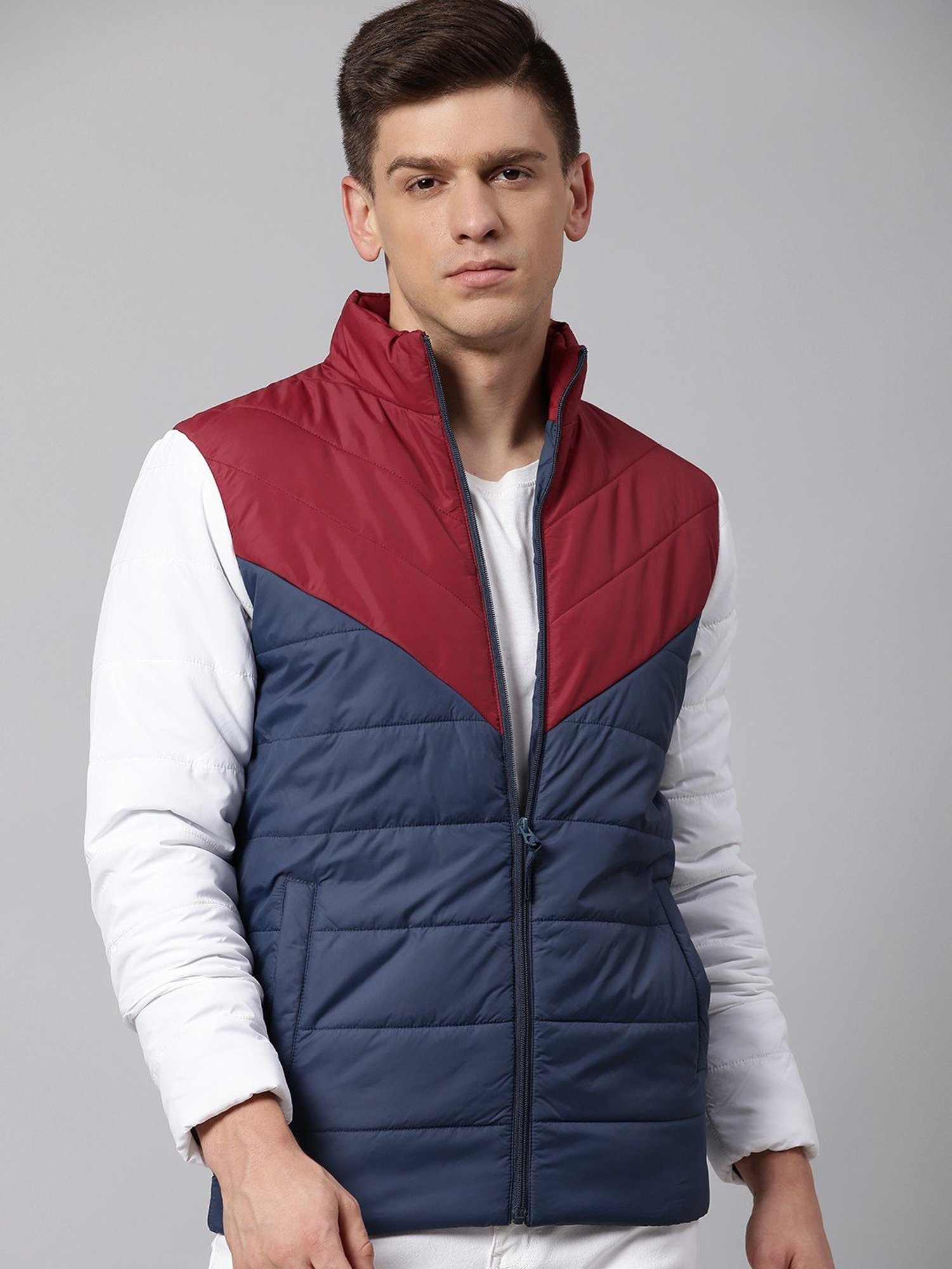 Dennis Lingo Multi Regular Fit Colour Block Jacket
