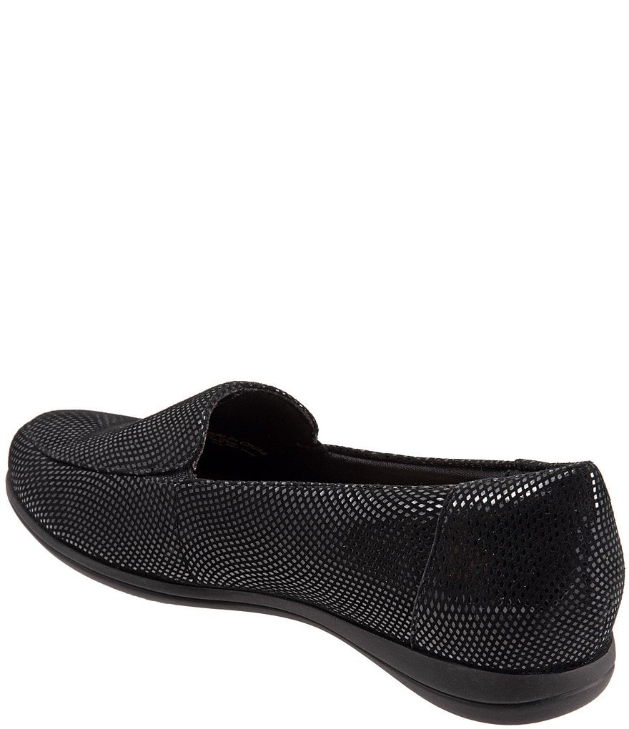 Trotters Deanna Mini Dots Leather Slip-On Loafers