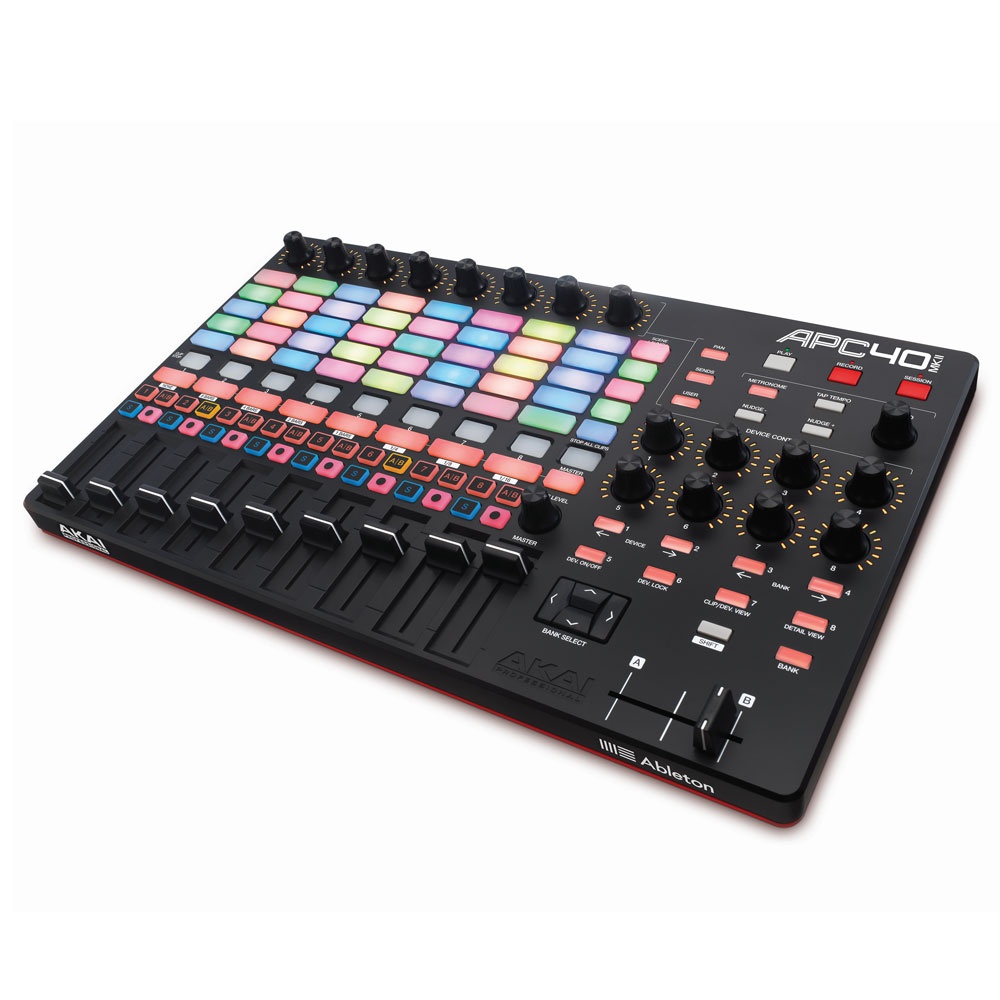 AKAI APC40 mkII
Ableton Live Performance Controller