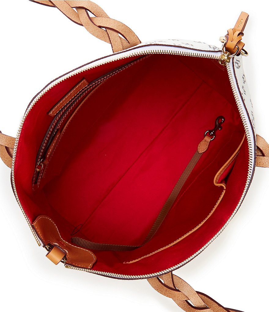 Dooney & Bourke Signature Blakely Collection Celeste Logo Satchel Bag