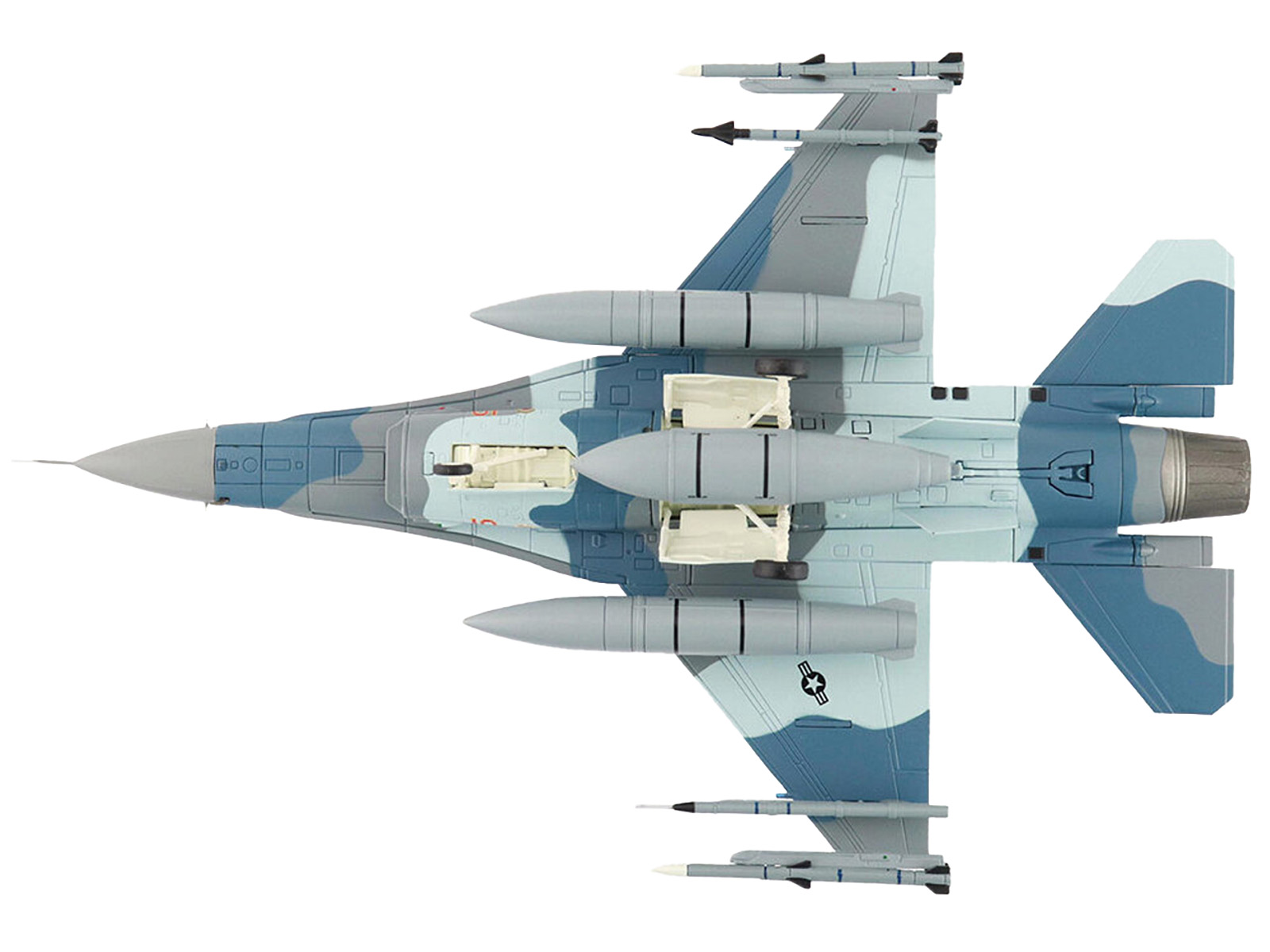 Lockheed Martin F-16C Fighting Falcon Fighter Aircraft "Viper Demo Team" (2021) United States Air Force 1/144 Diecast Model by JC Wings