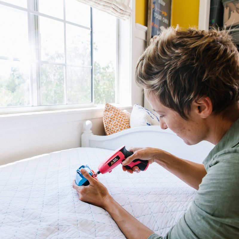 Blue Ridge Tools Rechargeable Screwdriver Pink