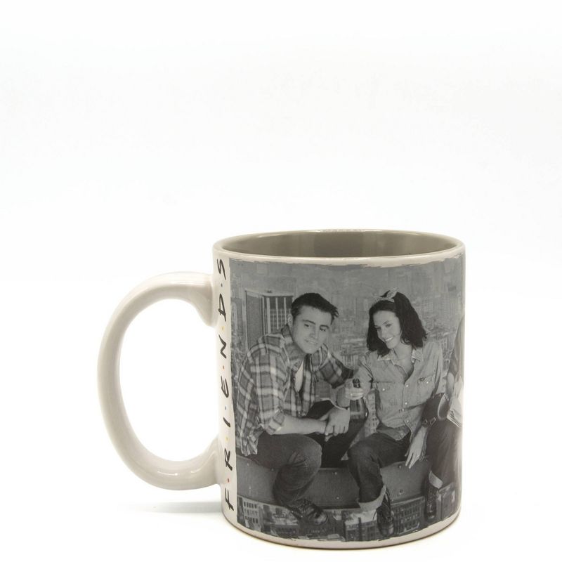 Friends 20oz Ceramic Lunch Mug - Silver Buffalo