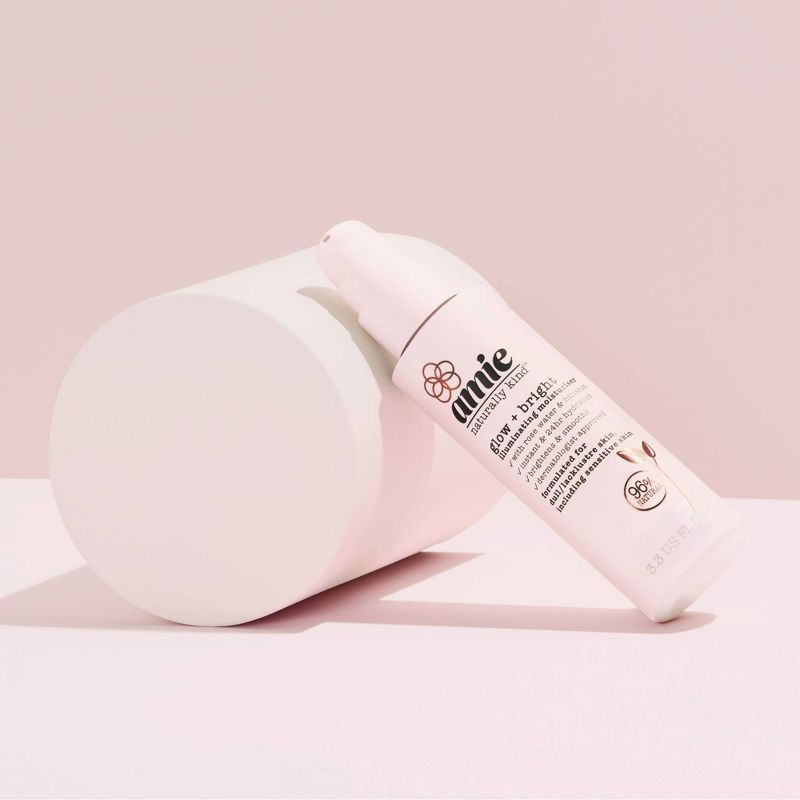 Amie Glow & Bright Illuminating Face Moisturizer - 3.3 fl oz