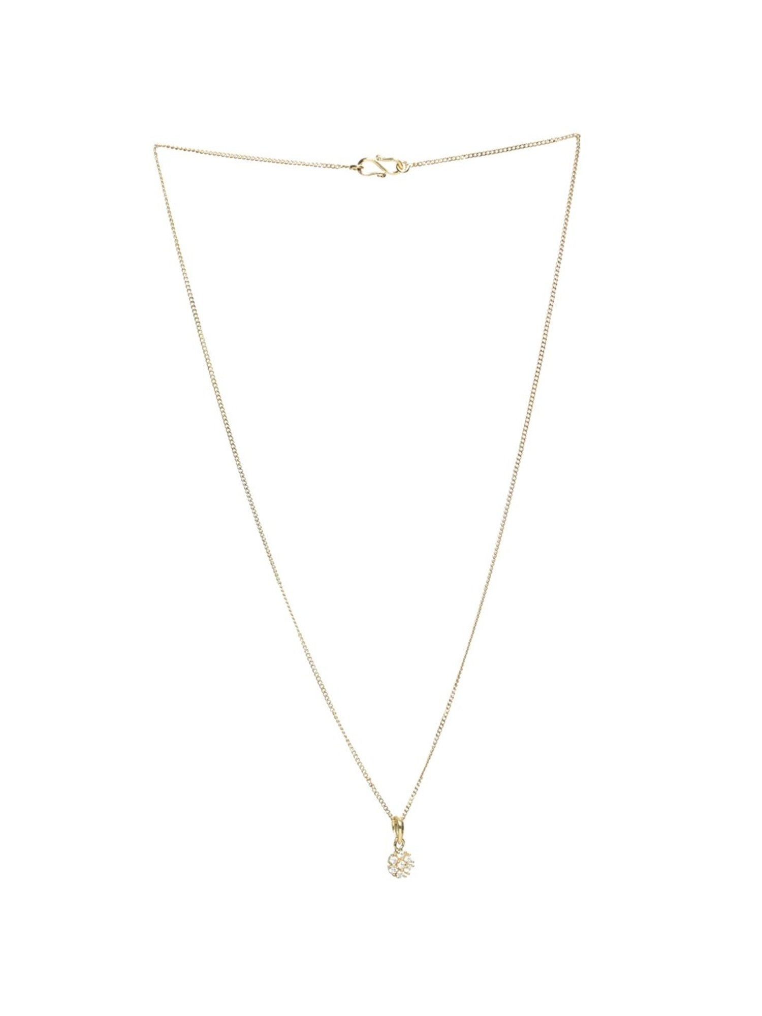 Bold By Priyaasi Men's Stylish Silver-Plated Dumbbell Pendant on a Trendy Chain