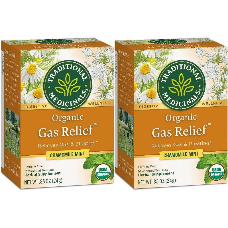 Traditional Medicinals Gas Relief Organic Tea - 32ct