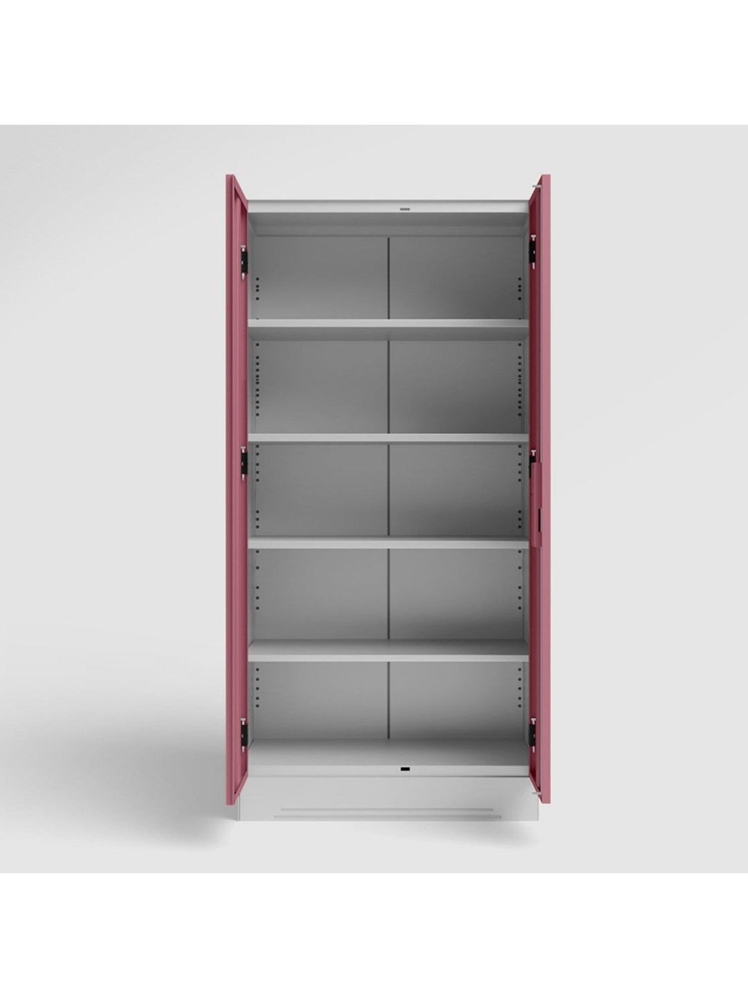 Godrej Interio Ewa Brown Engineered Wood 4 Door Wardrobe