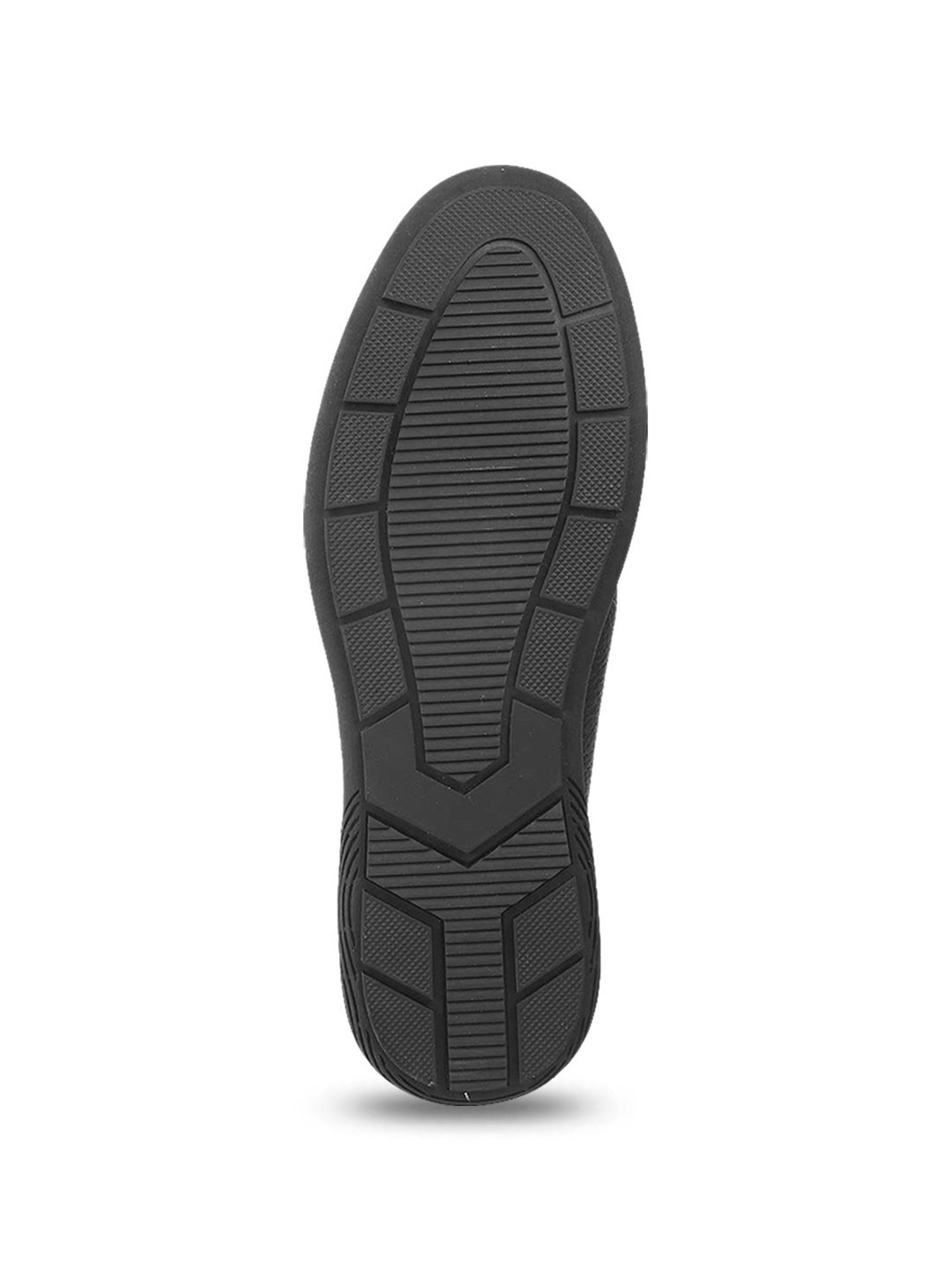 J.Fontini by Mochi Men's Black Formal Loafers