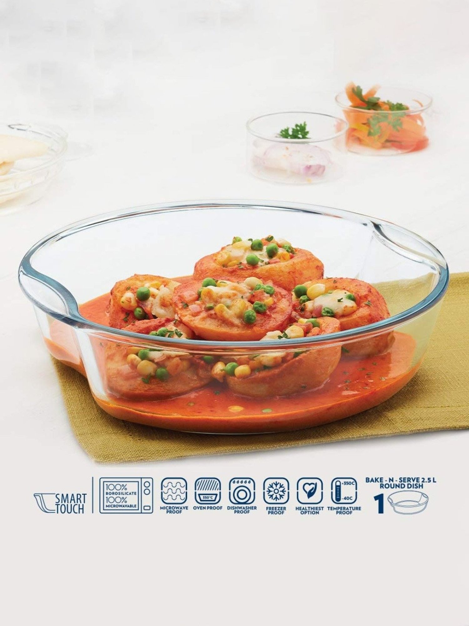 KitchenAid 3-Ply Base Stainless Steel 4qt Casserole with Lid