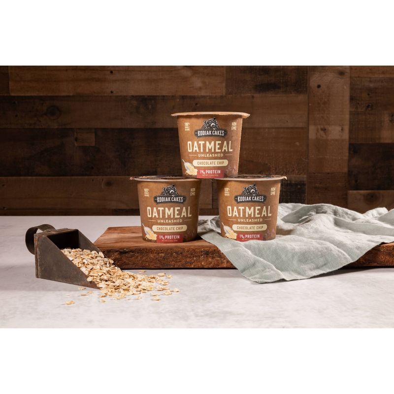 Kodiak Cakes Chocolate Chip Oatmeal in a Cup - 2.25oz