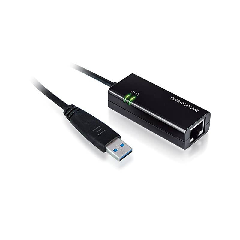 USB to Ethernet Adapter USB 30 to EthernetUSB 3 to EthernetUSB to Gigabit EthernetUSB to RJ45 Supporting 10100 1000 Mbps Ethernet Network in Black