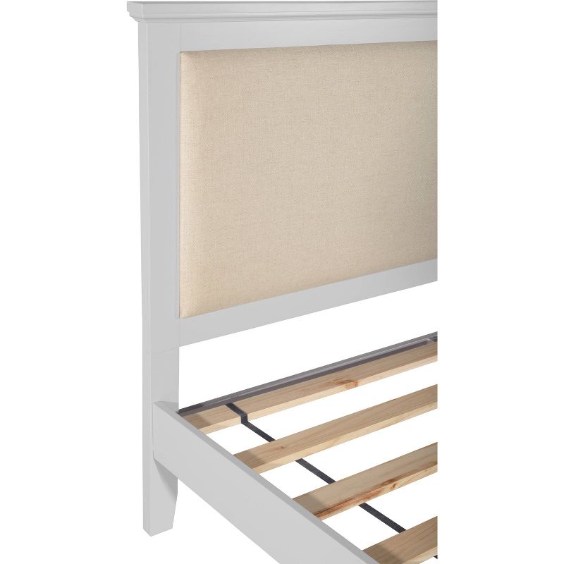 King Westport Wood Platform Bed Frame Gray - Finch