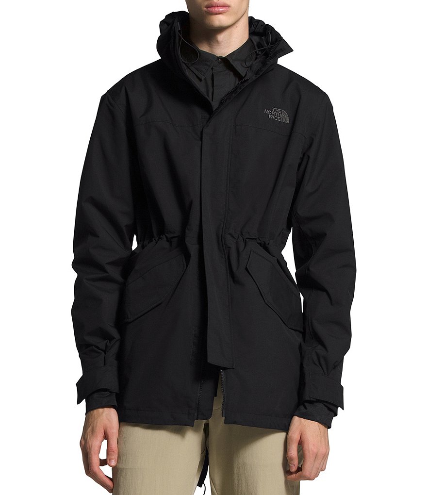 Cole Haan Hooded Down Zip Front Puffer Jacket