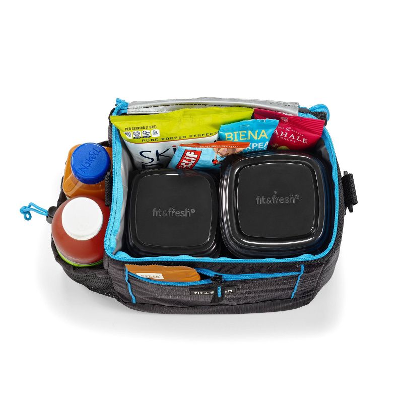 Fit & Fresh Sport Cooler Lunch Tote  - Blue
