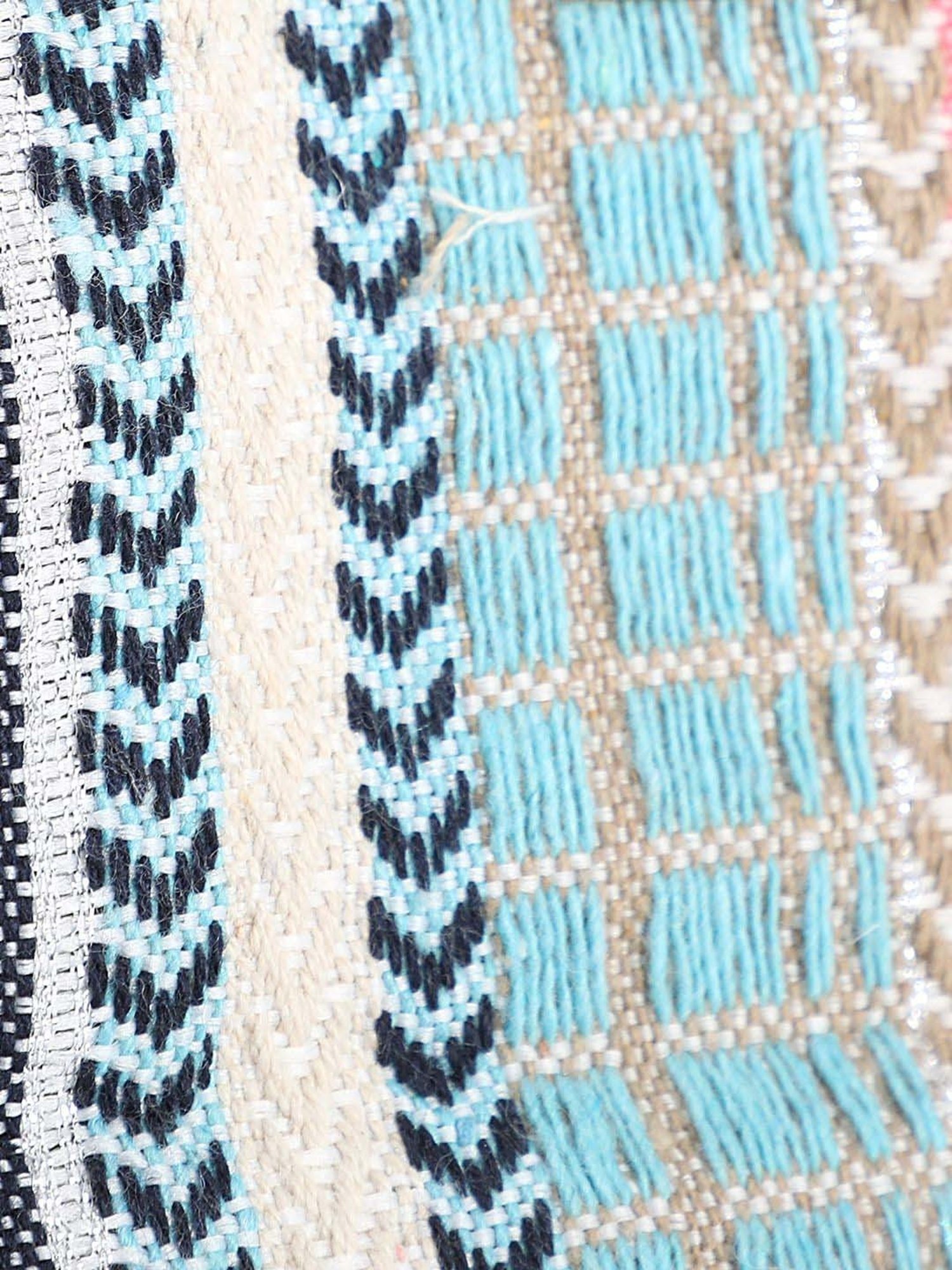 NR by Nidhi Rathi Multicolor Textured Medium Handbag