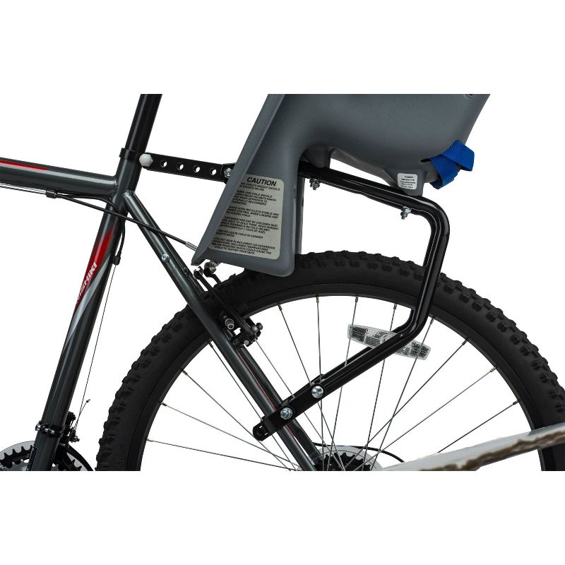 Tow Tuff TTF-2762ACBR Heavy Duty 2-in-1 Aluminum Automotive Cargo Luggage Carrier with Bike Hitch Rack