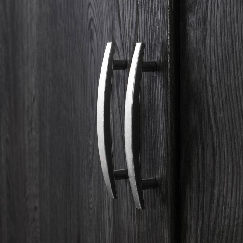 Mulberry 2.0 Sectional Wardrobe Closet Blue - Manhattan Comfort