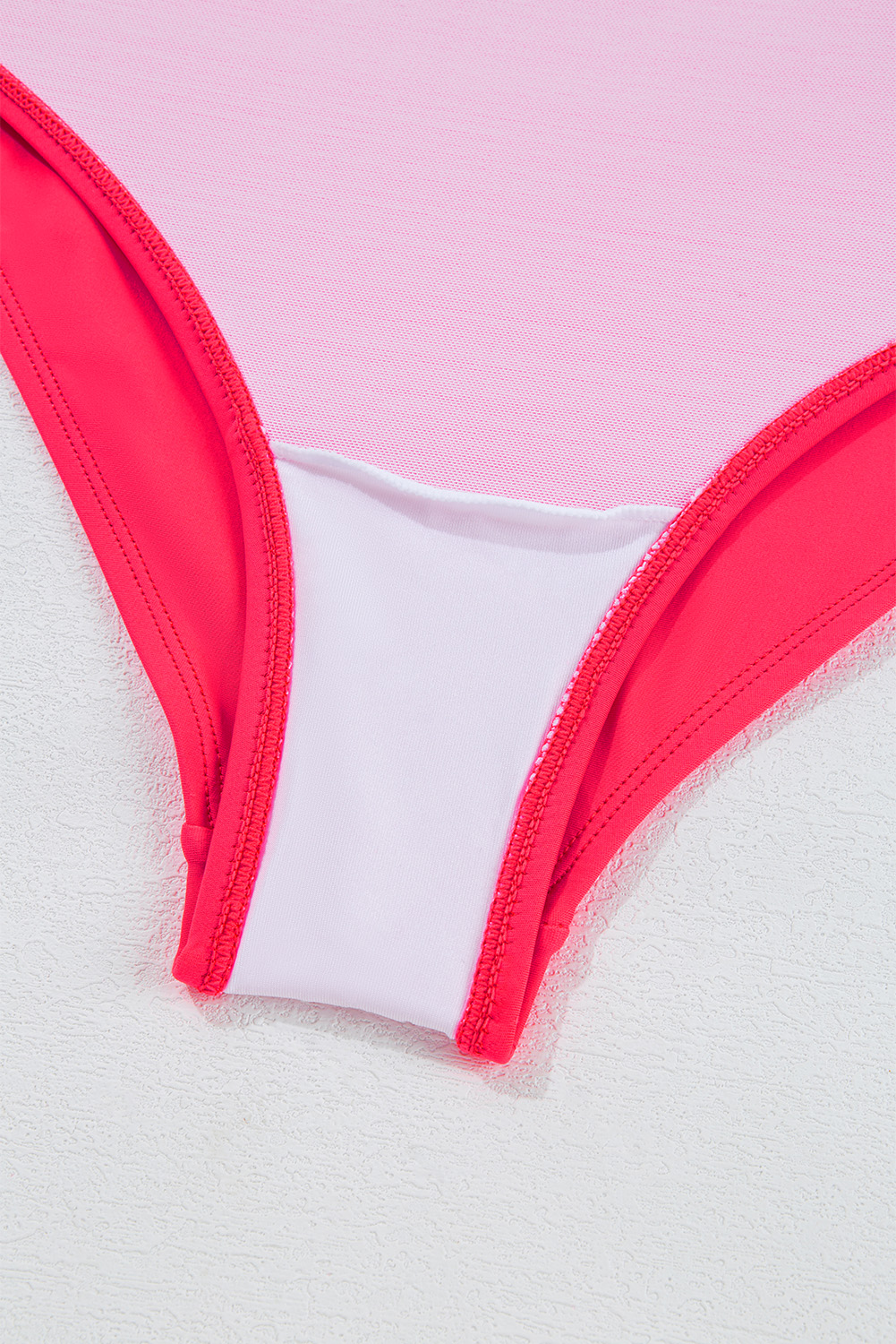 Black Plant Print Zip Front Half Sleeve One Piece Swimsuit