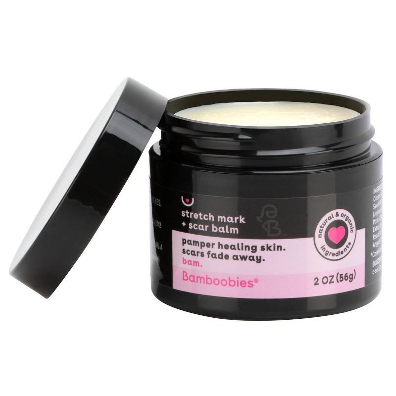 Bamboobies Stretch Mark + Scar Balm Cream - 2oz