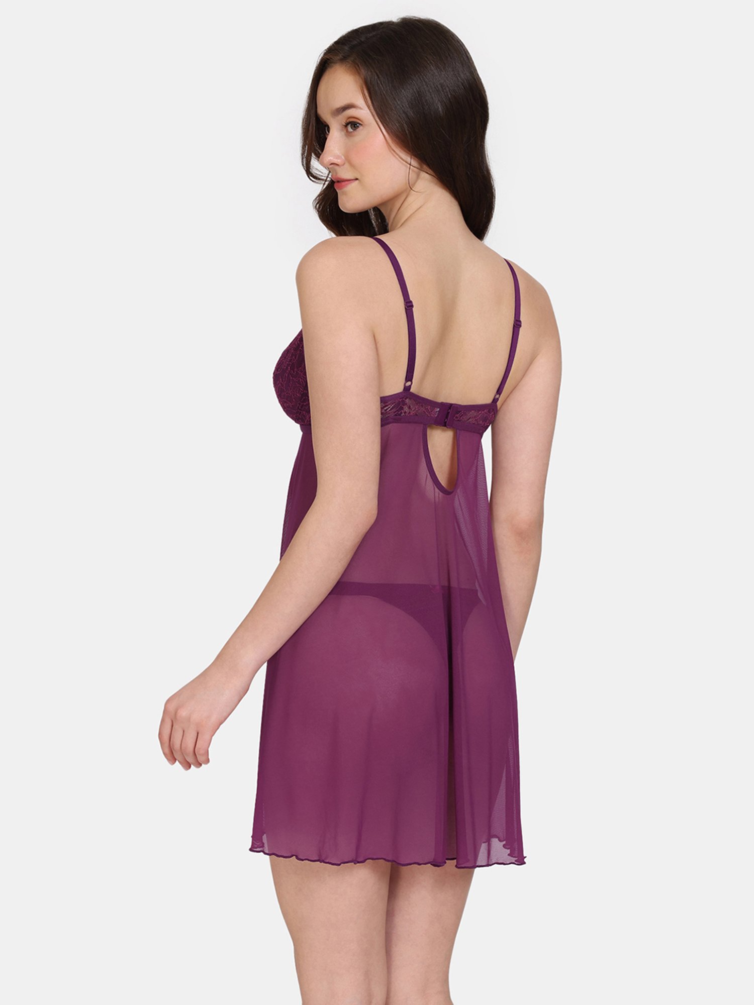 Secret Wish Lavender Hoodie With Lounge Pants