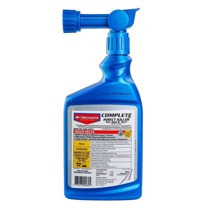 32oz Complete Insect Killer Ready to Spray Hose End - BioAdvanced