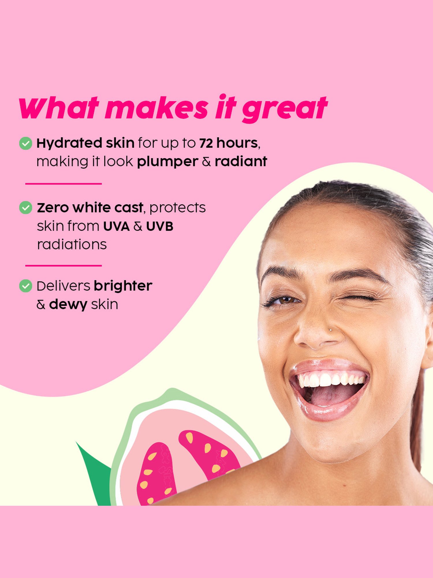 PLIX THE PLANT FIX Guava Glow Dewy Serum & Invisible Sunscreen Combo