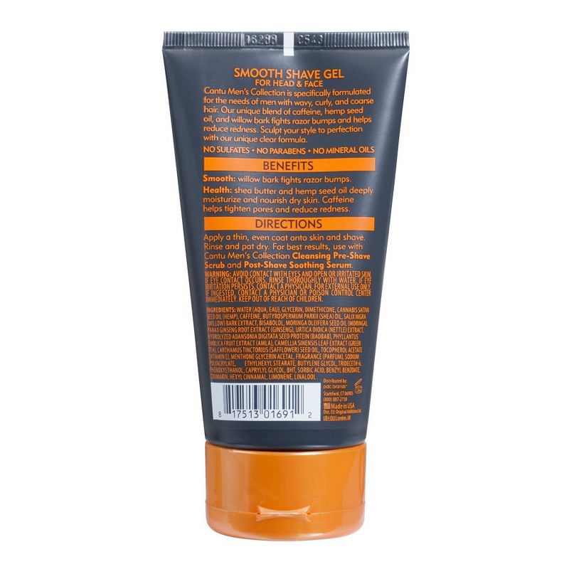 Cantu Men's Shea Butter Smooth Shave Gel - 5oz