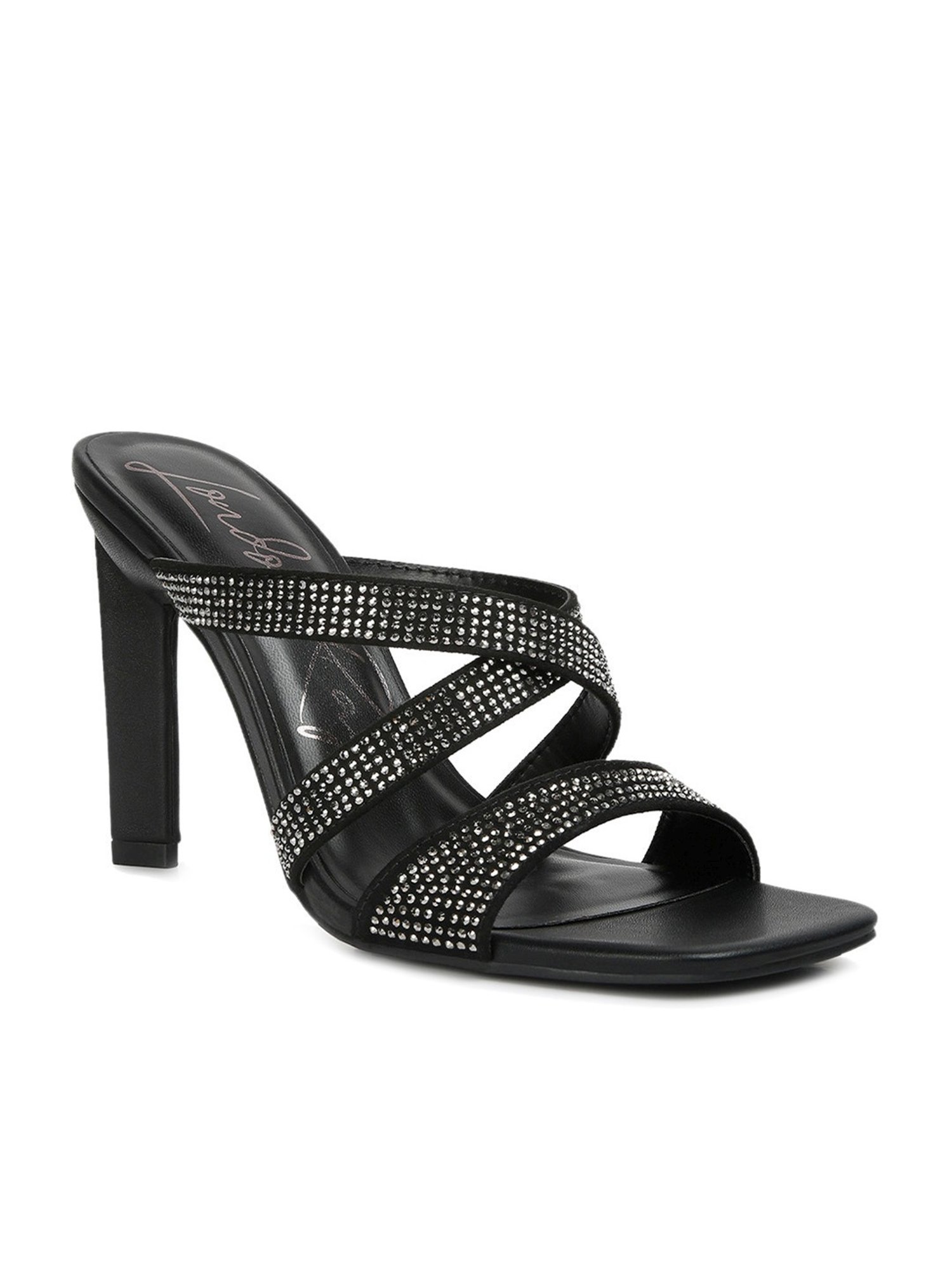 London Rag Women's Wapit Black Casual Sandals