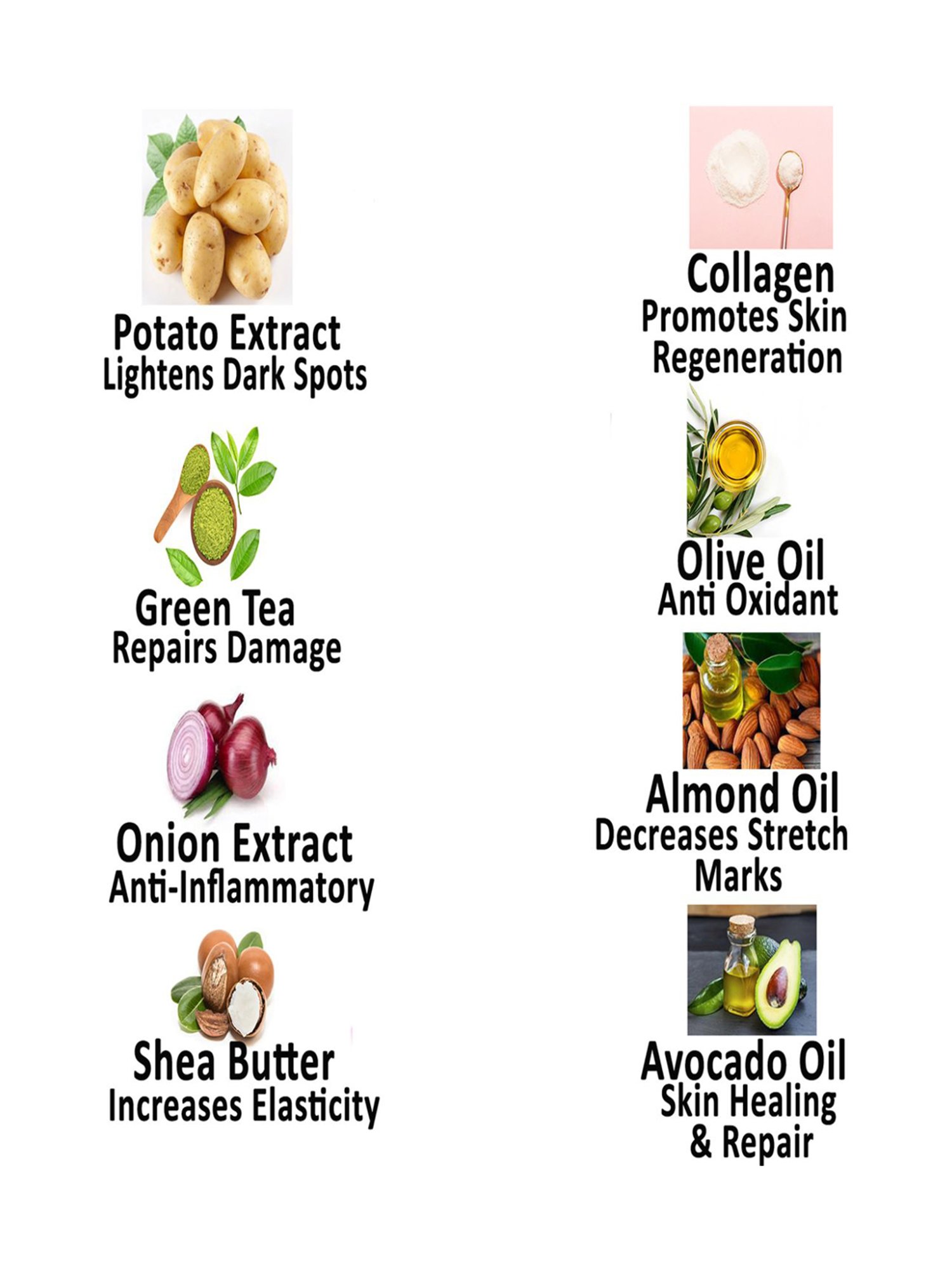 Vigini Natural Actives Erase Stretch Marks Cream & Breast Bust Firming Massage Cream