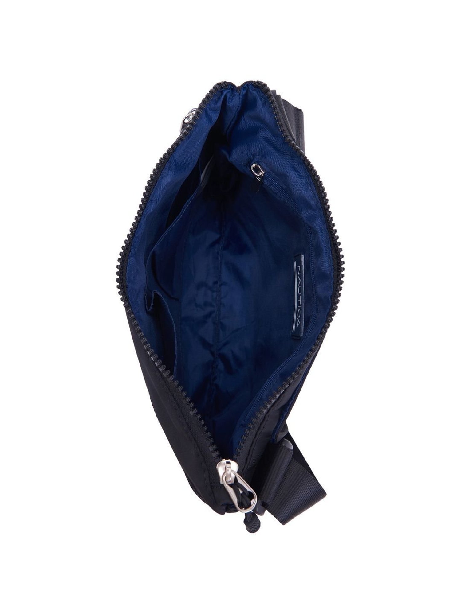 Nautica Black Printed Medium Sling Handbag