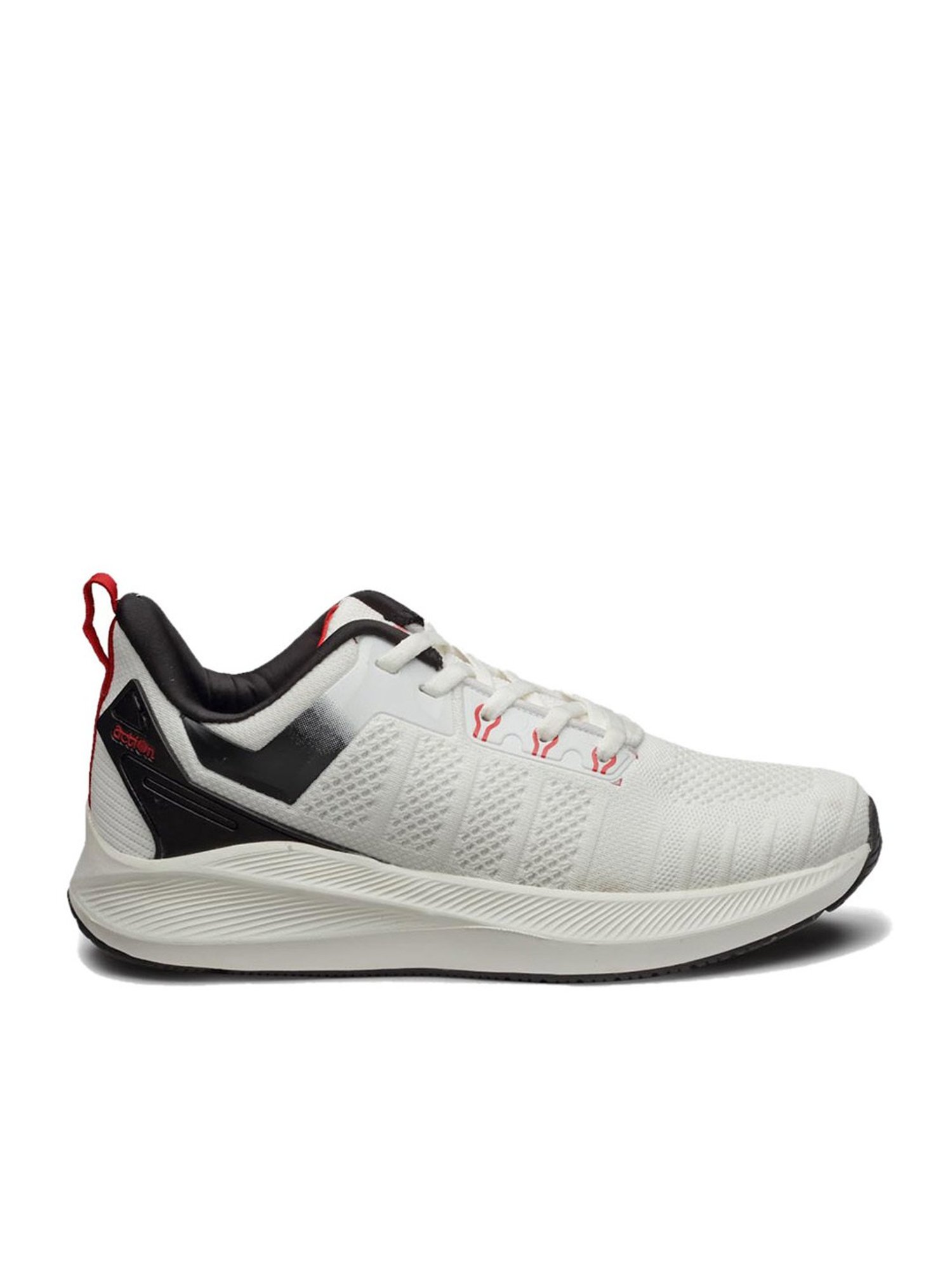 Action Men's Off White Running Shoes