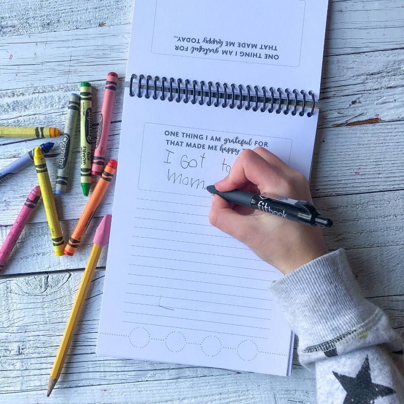 Lined Journal Happy Tracker Smiley - Fitlosophy