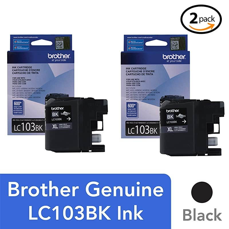 BRTLC103BK -  Genuine Innobella LC103BK High Yield Black Ink Cartridge