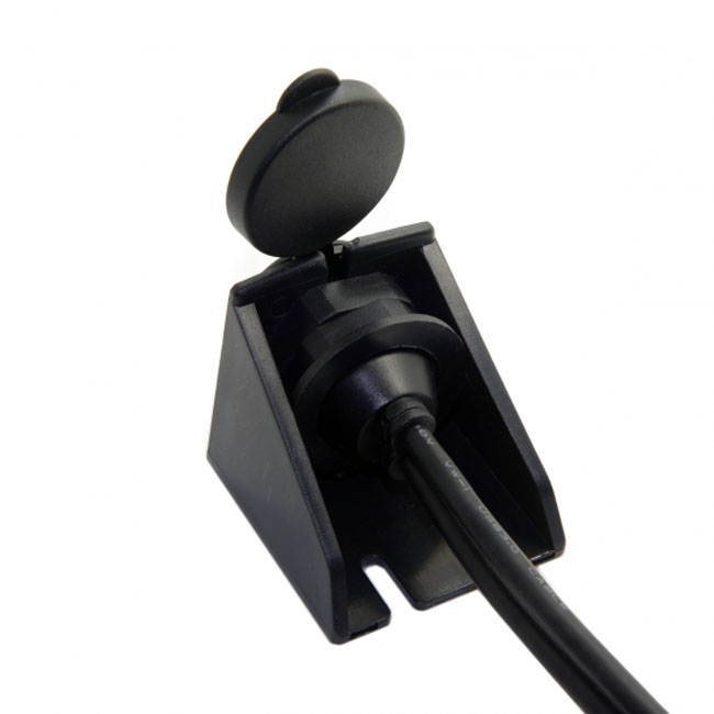 Xiwai 1m Waterproof Dual USB 3.0 Extension AUX Flush Mount Car Mount Extension Cable for Dashboard Panel