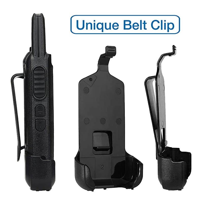 GT22 FRS Two Way Radio License Free 2W 1500mAh Battery Handsfree Portable Walkie Talkie Micro USB Charging headsets 4 Pack