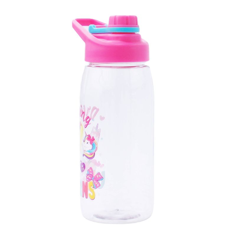 JoJo Siwa 20oz Tritan Water Bottle with Stickers - Silver Buffalo