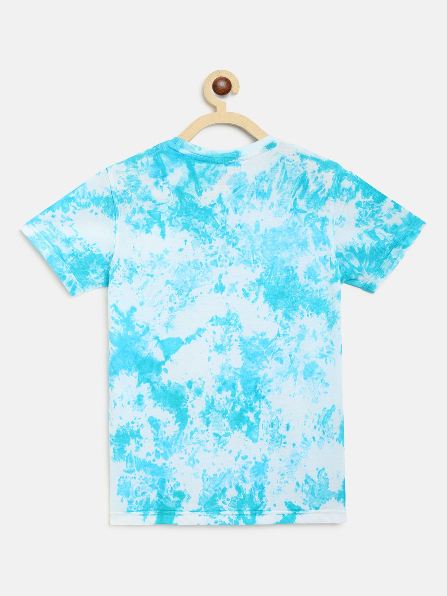 Li'l Tomatoes Boys Light Blue Printed T-Shirt
