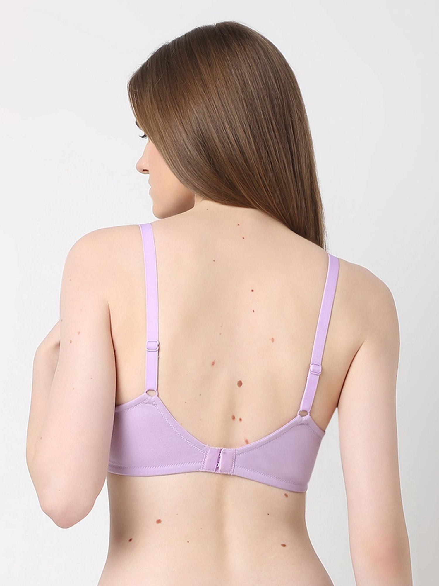 Vero Moda Intimates Lavender Non-Wired Full Coverage Bra